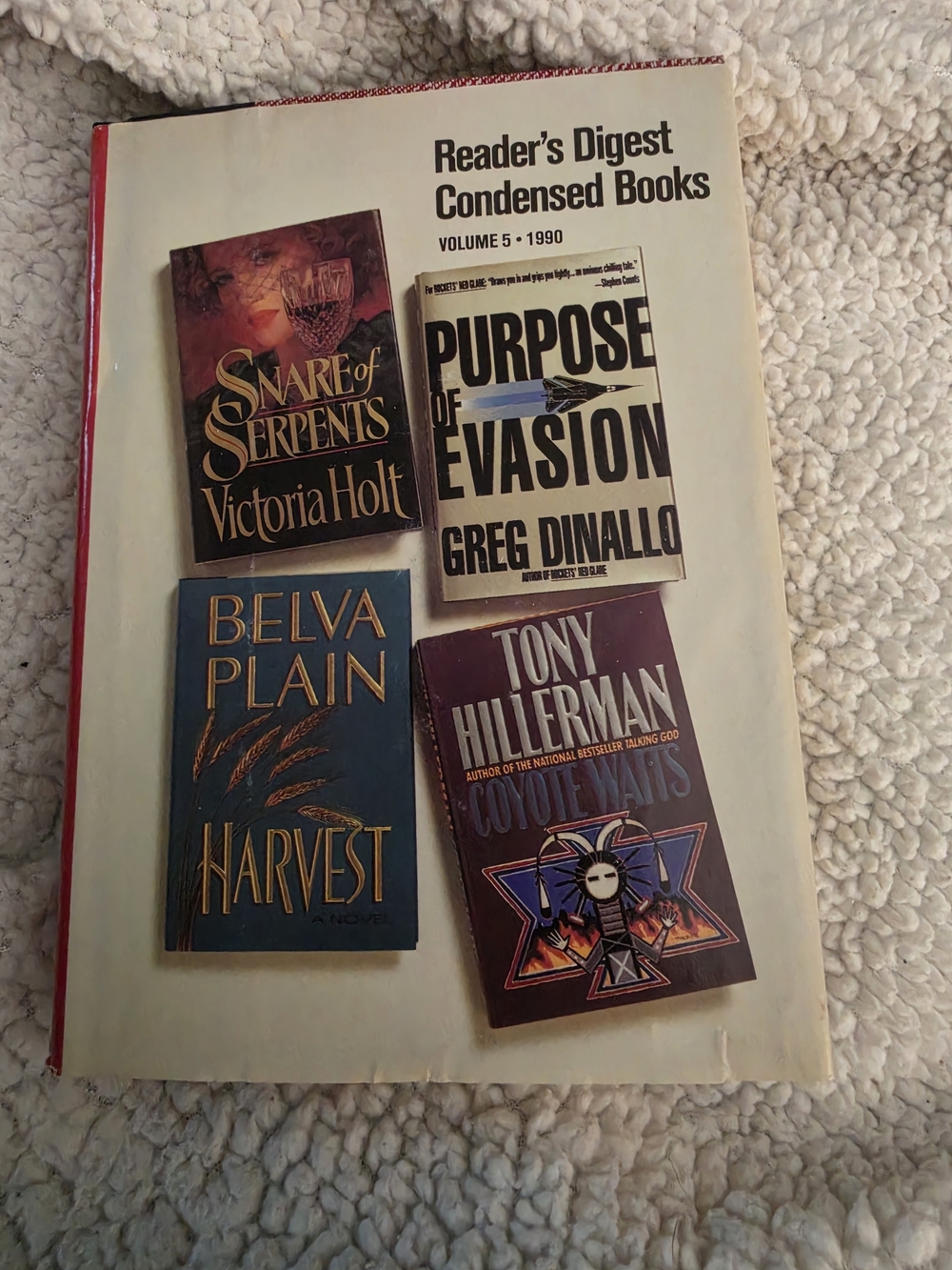 Reader's Digest Condensed Books, Volume 5 - 1990